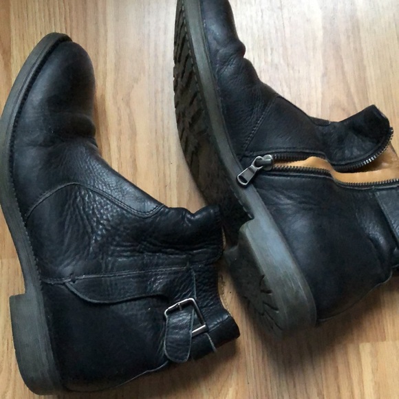 Geox Black boots with side zipper - Picture 3 of 5
